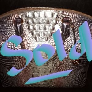 Brahmin Smokey Quartz Satchel